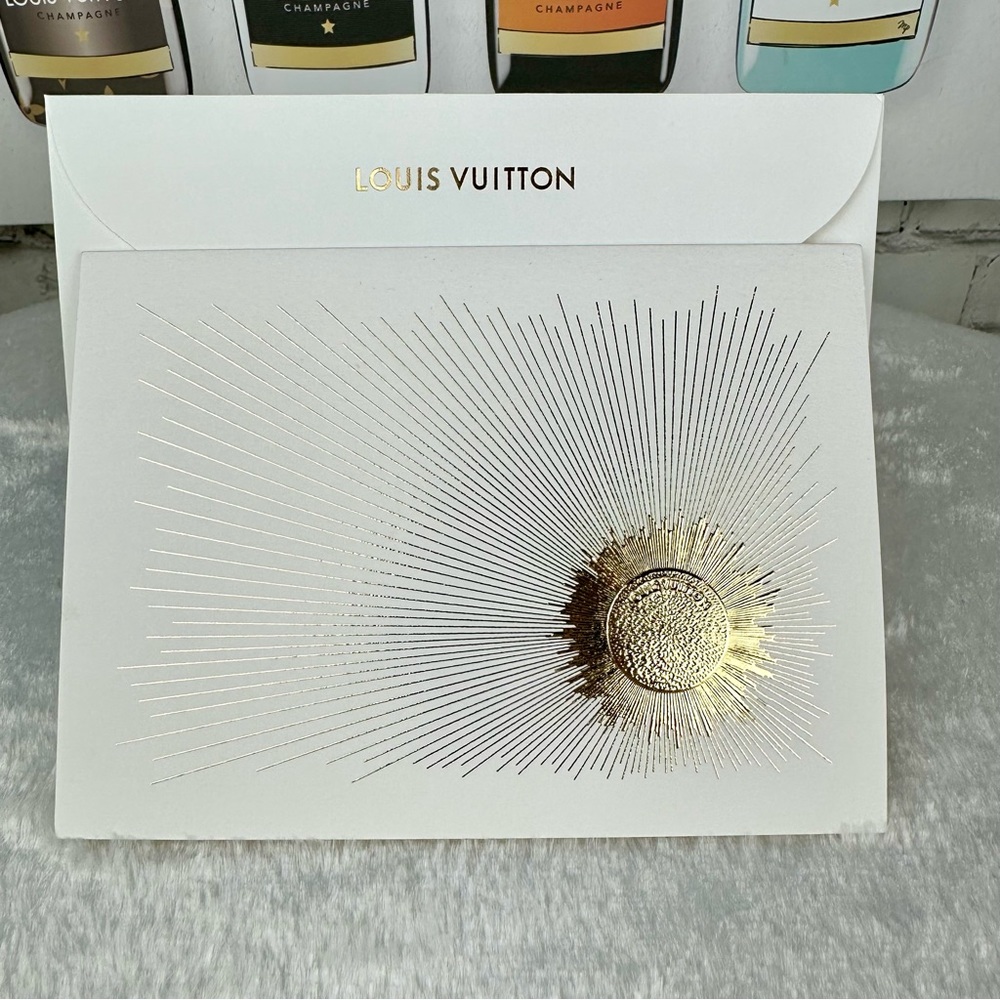 Louis Vuitton Holiday Season’s Greeting Christmas Card RARE